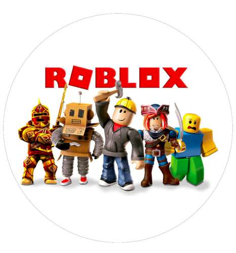Roblox Edible Icing Image - Round